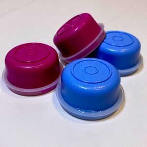 Tupperware Smidgets Tiny Treasure Mini Bowls Set Of 4.